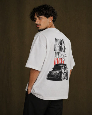 Born Broke Die Rich – White Edition